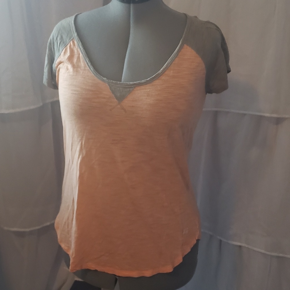 Orange and Gray Raglan VS Shirt  *Bundle&save*